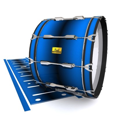 Pearl Championship Maple Bass Drum Slip (Old) - Into The Deep (Blue)