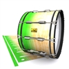 Pearl Championship Maple Bass Drum Slip (OLD) - Maple Woodgrain Green Fade (Green)