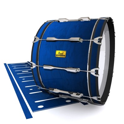 Pearl Championship Maple Bass Drum Slip (Old) - Navy Blue Stain (Blue)