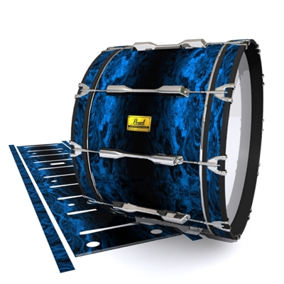 Pearl Championship Maple Bass Drum Slip (Old) - Ocean GEO Marble Fade (Blue)