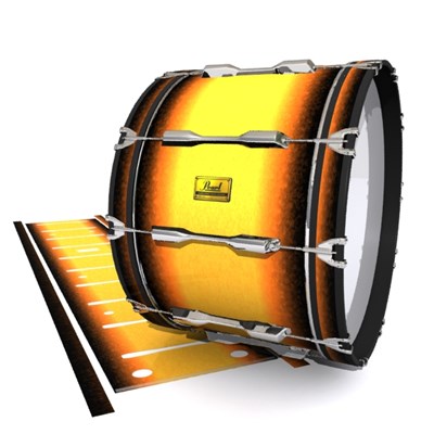 Pearl Championship Maple Bass Drum Slip (Old) - Sahara Sun (Orange)