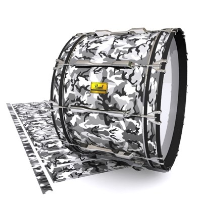 Pearl Championship Maple Bass Drum Slip (Old) - Siberian Traditional Camouflage (Neutral)