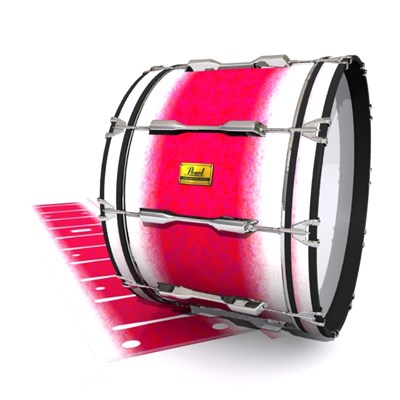 Pearl Championship Maple Bass Drum Slip (Old) - Snow Blaze (Pink)