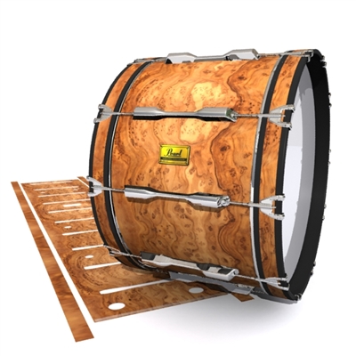 Pearl Championship Maple Bass Drum Slip (OLD) - Thuya Burl (Neutral)