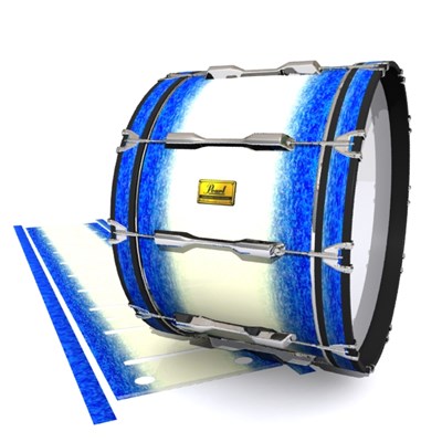 Pearl Championship Maple Bass Drum Slip (Old) - Vanilla Beach (Blue)