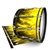 Pearl Championship Maple Bass Drum Slip (Old) - Yellow Flames (Themed)