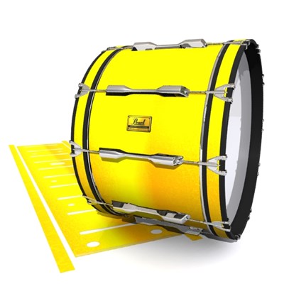 Pearl Championship Maple Bass Drum Slip (Old) - Yellow Gold (Yellow)