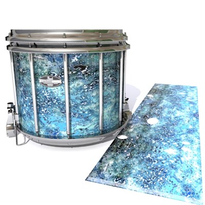 Pearl Championship CarbonCore Snare Drum Slip - Aeriform (Blue)