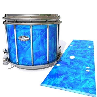 Pearl Championship CarbonCore Snare Drum Slip - Blue Cosmic Glass (Blue)