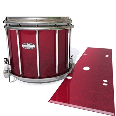 Pearl Championship CarbonCore Snare Drum Slip - Crimson Depth (Red)