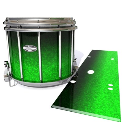 Pearl Championship CarbonCore Snare Drum Slip - Emerald Fade (Green)