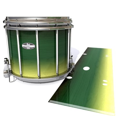 Pearl Championship CarbonCore Snare Drum Slip - Floridian Maple (Green) (Yellow)
