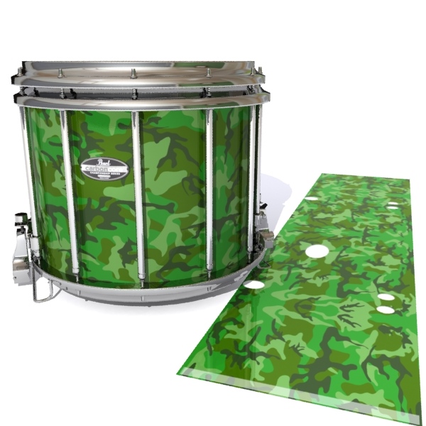 Pearl Championship CarbonCore Snare Drum Slip - Forest Traditional Camouflage (Green)