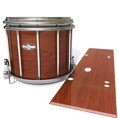 Pearl Championship CarbonCore Snare Drum Slip - French Mahogany (Neutral)