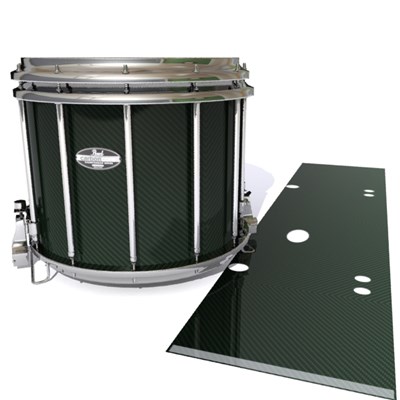 Pearl Championship CarbonCore Snare Drum Slip - Green Carbon Fade (Green)