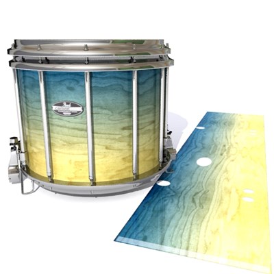 Pearl Championship CarbonCore Snare Drum Slip - Guardsmen Beach (Blue)