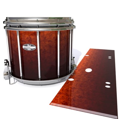 Pearl Championship CarbonCore Snare Drum Slip - Hot Lava (Orange)