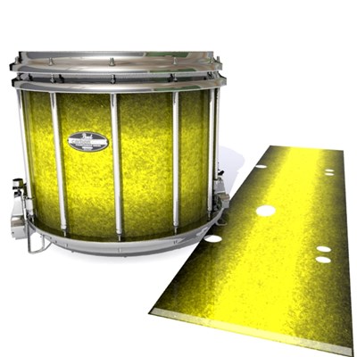 Pearl Championship CarbonCore Snare Drum Slip - Lemon Gold (Yellow)