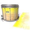 Pearl Championship CarbonCore Snare Drum Slip - Maple Woodgrain Yellow Fade (Yellow)