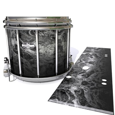 Pearl Championship CarbonCore Snare Drum Slip - Mountain GEO Marble Fade (Neutral)
