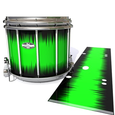 Pearl Championship CarbonCore Snare Drum Slip - Nightbreak (Green)