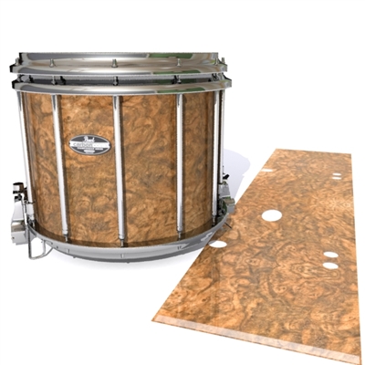 Pearl Championship CarbonCore Snare Drum Slip - Oak Burl (Neutral)