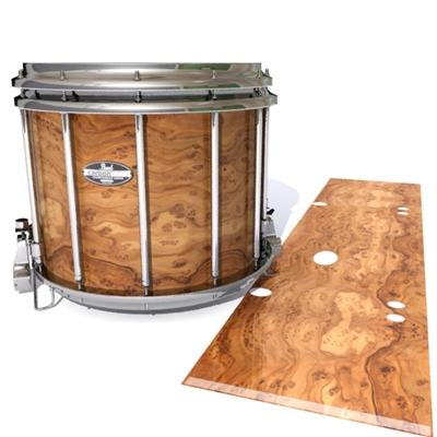 Pearl Championship CarbonCore Snare Drum Slip - Thuya Burl (Neutral)