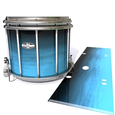 Pearl Championship CarbonCore Snare Drum Slip - Zircon Blue Stain (Blue)