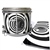 Pearl Championship CarbonCore Snare Drum Slip - White Vortex Illusion (Themed)