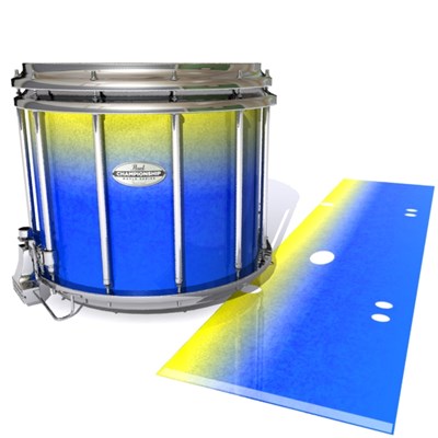 Pearl Championship Maple Snare Drum Slip - Afternoon Fade (Blue)