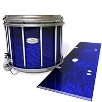 Pearl Championship Maple Snare Drum Slip - Andromeda Blue Rosewood (Blue)