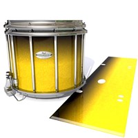 Pearl Championship Maple Snare Drum Slip - Aureolin Fade (Yellow)