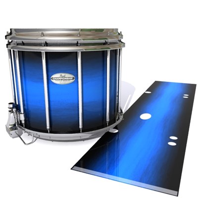 Pearl Championship Maple Snare Drum Slip - Azure Stain Fade (Blue)
