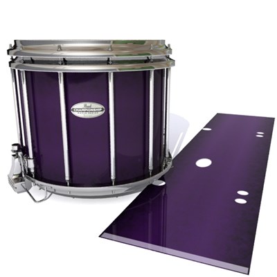 Pearl Championship Maple Snare Drum Slip - Black Cherry (Purple)