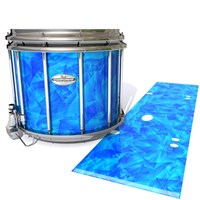 Pearl Championship Maple Snare Drum Slip - Blue Cosmic Glass (Blue)