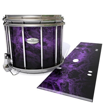 Pearl Championship Maple Snare Drum Slip - Coast GEO Marble Fade (Purple)