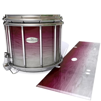 Pearl Championship Maple Snare Drum Slip - Cranberry Stain (Red)