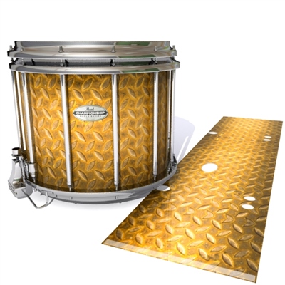 Pearl Championship Maple Snare Drum Slip - Gold Metal Plating (Themed)