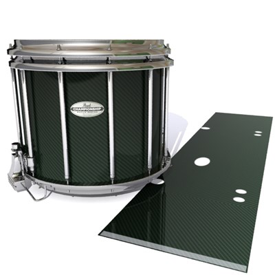 Pearl Championship Maple Snare Drum Slip - Green Carbon Fade (Green)