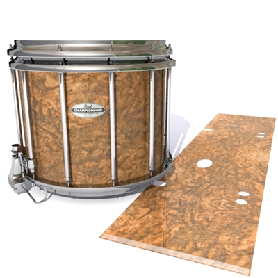 Pearl Championship Maple Snare Drum Slip - Oak Burl (Neutral)