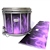 Pearl Championship Maple Snare Drum Slip - Purple Flames (Themed)