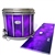 Pearl Championship Maple Snare Drum Slip - Purple Smokey Clouds (Themed)
