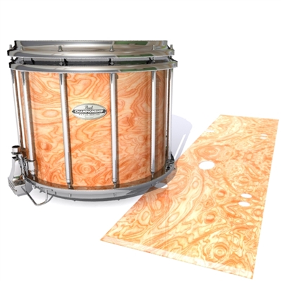 Pearl Championship Maple Snare Drum Slip - Radiant Burl (Neutral)