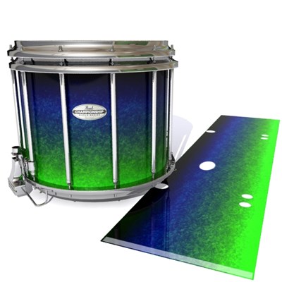 Pearl Championship Maple Snare Drum Slip - Summer Night (Blue) (Green)