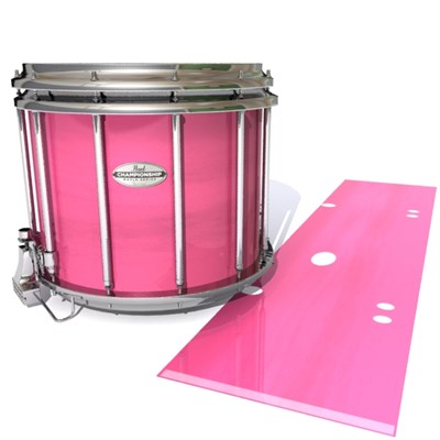 Pearl Championship Maple Snare Drum Slip - Sunset Stain (Pink)