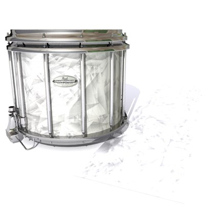 Pearl Championship Maple Snare Drum Slip - White Cosmic Glass (Neutral)