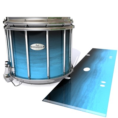 Pearl Championship Maple Snare Drum Slip - Zircon Blue Stain (Blue)