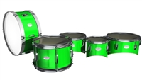 Pearl Junior Series Drum Slips - Bright Green