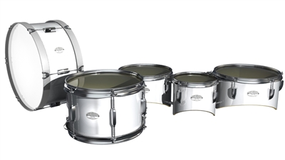 Pearl Junior Series Drum Slips - White