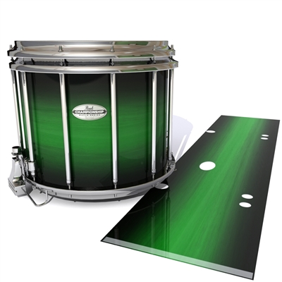 Pearl Championship Maple Snare Drum Slip - Asparagus Stain Fade (Green)